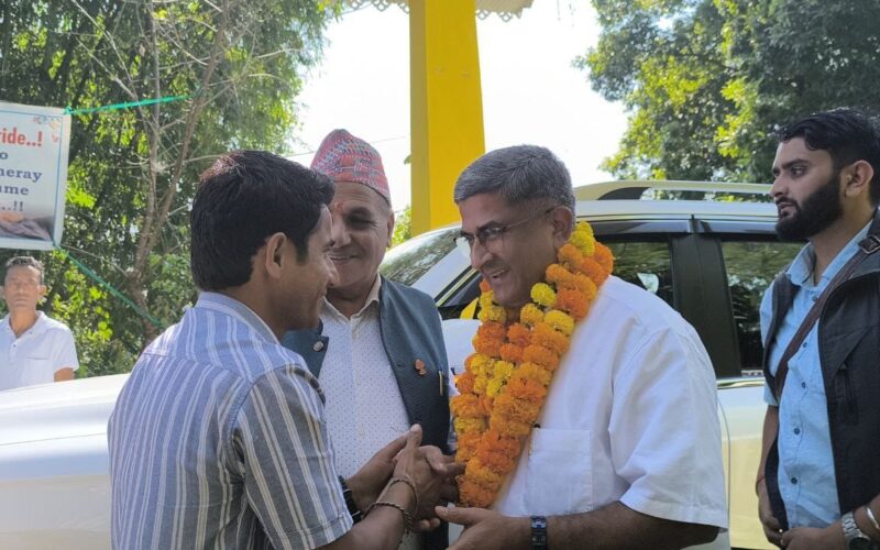 MLA Shri Lok Nath Sharma inaugurated a man-made bird nest (Chara Ghaar) at Kameray Village under Pakyong District