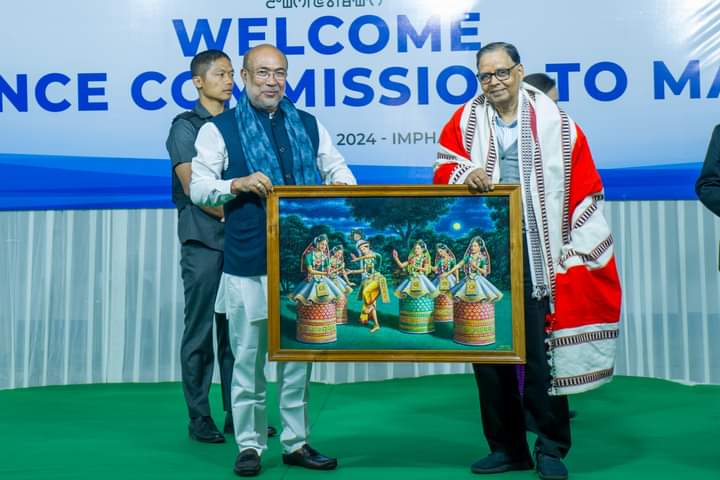 १६औं फाइनान्स कमिशनको बैठकमा मणिपूर राज्यका मुख्यमन्त्रीको सहभागिता