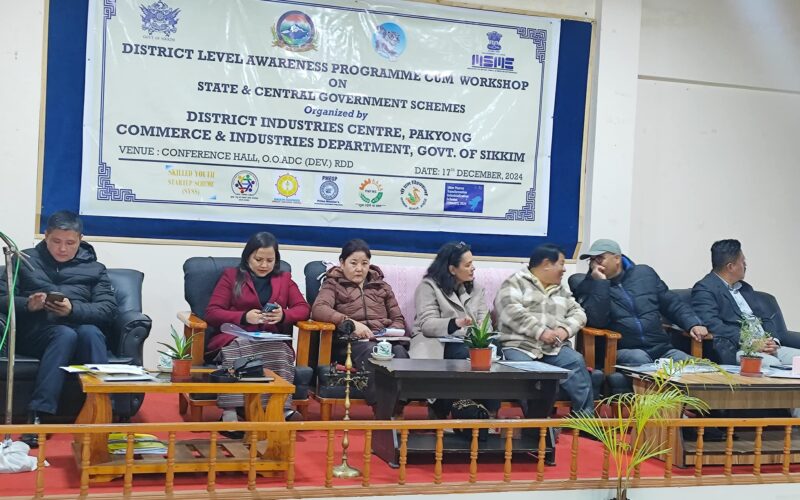 District-Level Awareness Initiative and Workshop on State and Central Government Schemes Conducted in Pakyong