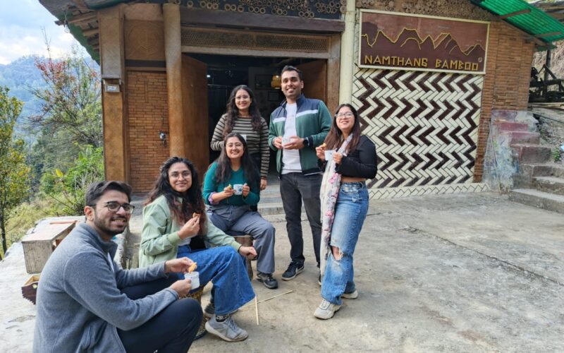 IIM Shillong Students Explore Bamboo Crafts and Industries in Sikkim