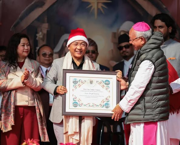 मुख्यमन्त्रीको मुख्य आतिथ्यमा रम्फु खेल मैदानमा राज्य स्तरीय प्री-क्रिसमस समारोह भब्य रूपमा पालन