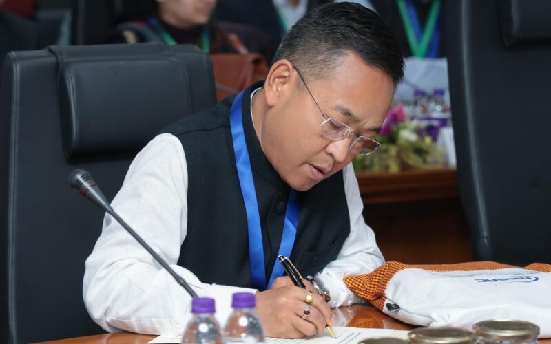 Chief Minister Highlights Sikkim’s Challenges and Achievements at 12th NESAC Meeting
