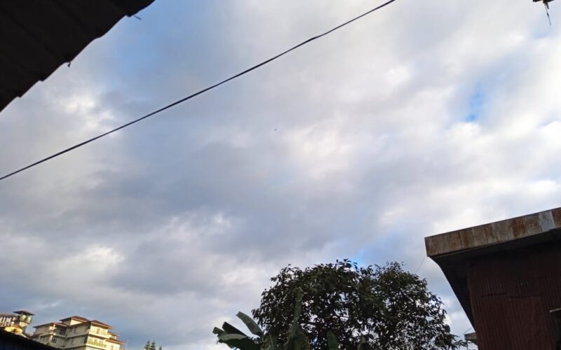 कोहिमामा पानी पर्ने संभावना चिसो बढयो