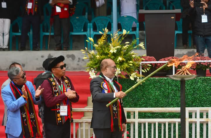 मणिपूर राज्यका मुख्यमन्त्रीले गरे RobenaNi महोत्सव २०२४ मा सहभागिता