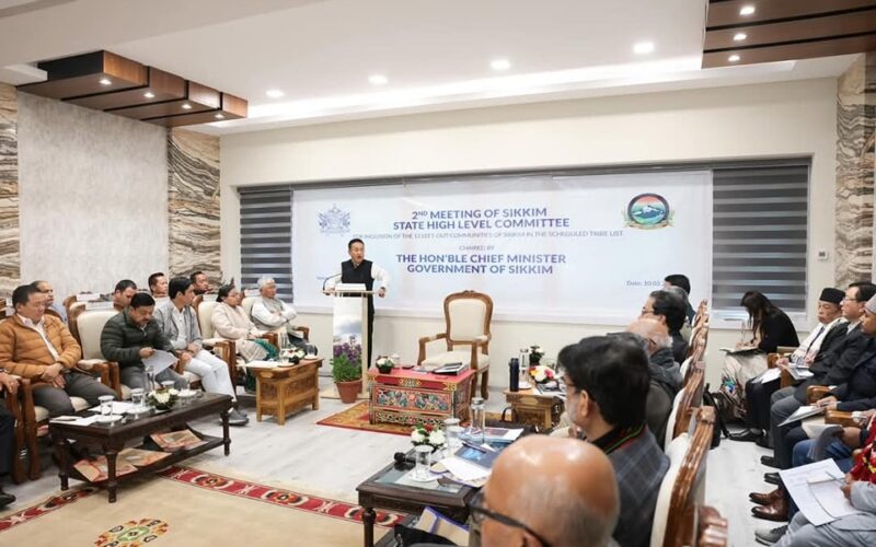 Schedule Tribe Demand and Proactive Support of CM Prem Singh Tamang-Golay