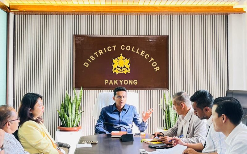 District Water and Sanitation Monitoring Committee Meeting Held at Pakyong.