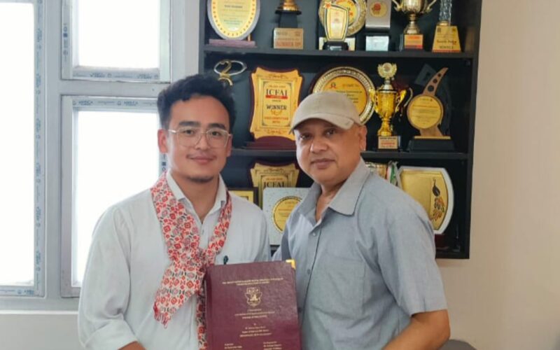 Dr. Tshering Pincho Bhutia from East Sikkim Successfully Defends PhD on (The Impact of Fintech and Digital Financial services on Financial Inclusion In Sikkim).