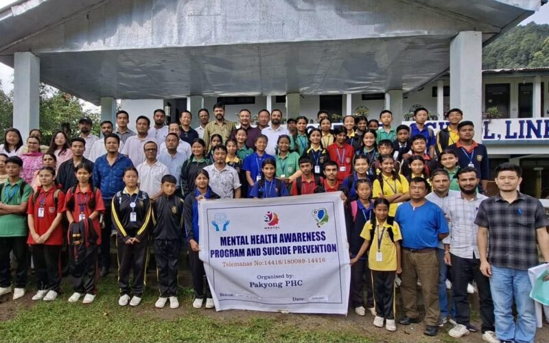 Mental Health Awareness Programme Held at Linkey Secondary School, Pakyong District