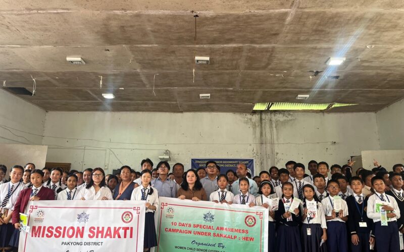 Health & Nutrition Awareness Campaign Empowers Students at Machong Sr Sec School Pakyong,