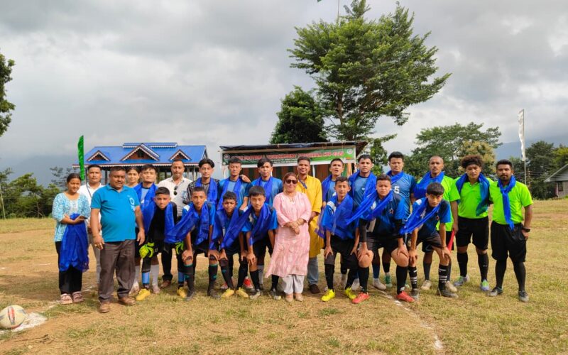 Dussehra Cup 2025 Kicks Off with Thrilling Football Action in Bengthang