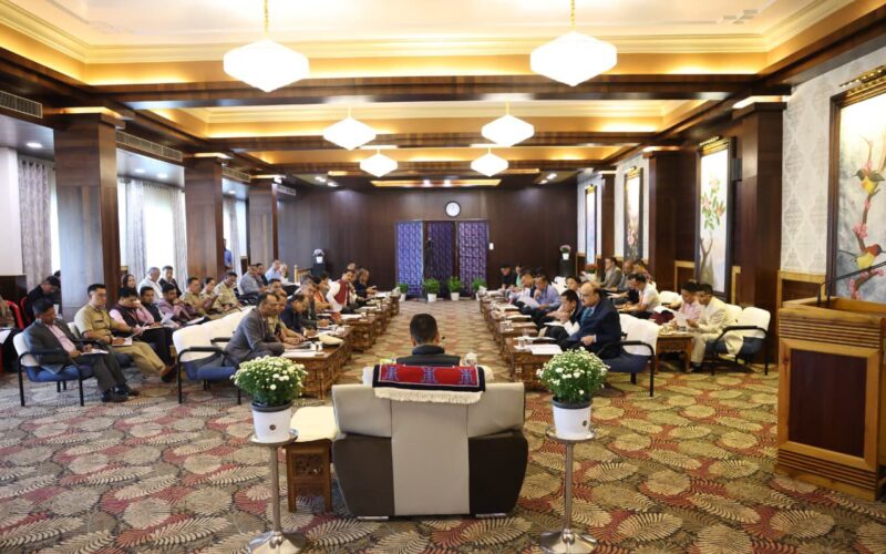 गृहमन्त्री अमित शाहको सिक्किम भ्रमणको तयारीका लागि मुख्यमन्त्रीद्वारा समन्वय बैठक