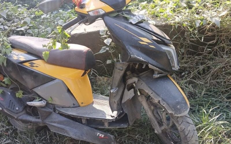 Man Hospitalized After Being Hit by Vehicle; Scooty Missing from Accident Spot
