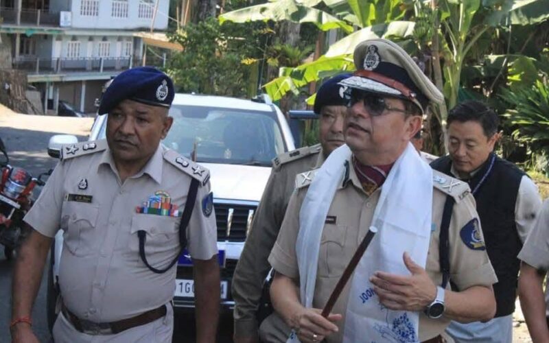 Director General of Police, Sikkim, Shri Akshay Sachdeva, IPS, visited Government Senior Secondary School, Mangan, as part of community outreach initiative initiated Sikkim Police “Building Bond”