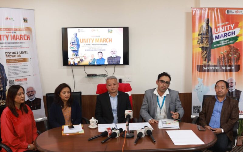 Sikkim joins nationwide ‘Sardar@150 Unity March’ as Sports Minister launches event in Gangtok