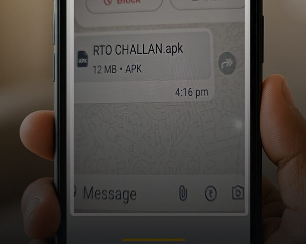 Suspicious “RTO CHALLAN” App Circulating on WhatsApp – Authorities Warn Public Not to Open File