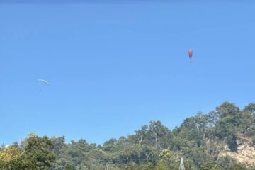 रिनोकमा प्याराग्लाइडिङ परीक्षण उडान सफल
