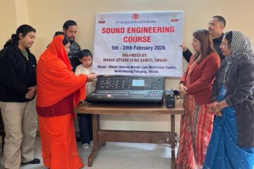 Inauguration of Sound Engineering Course Held at Pakyong