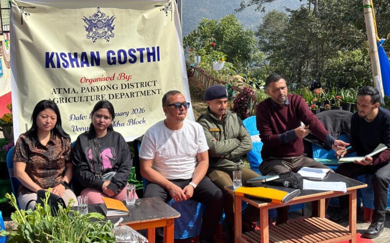 Kisan Gosthi Programme Held Successfully at Latuk Barapathing under Parakha Block