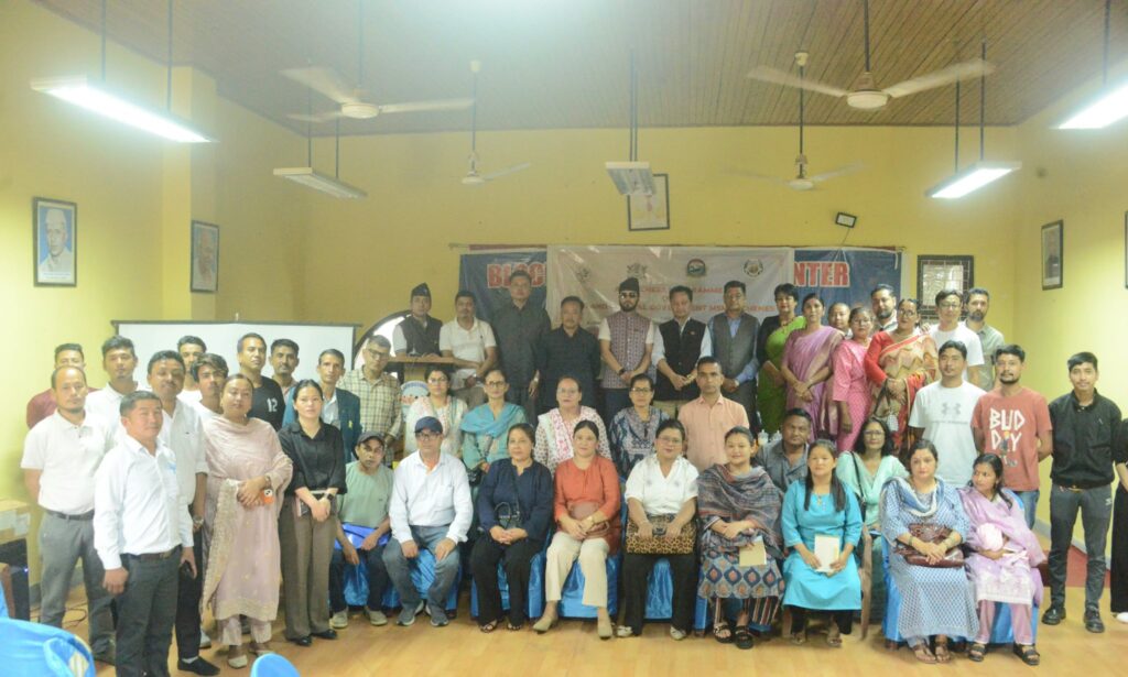 Awareness programme on State and Central Government MSME schemes for existing and aspiring entrepreneurs held at Duga, Pakyong