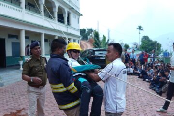 DDMA Namchi Conducts Fire Safety Awareness Programme and Mock Drill