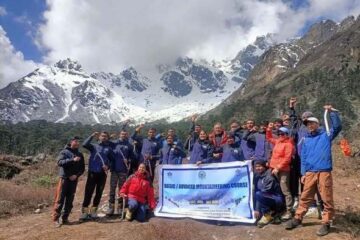 (IHCAE), Chemchey under the Tourism and Civil Aviation Department, Government of Sikkim, continues to advance its vision of becoming one of the nation’s leading institutes for adventure-based education and training.
