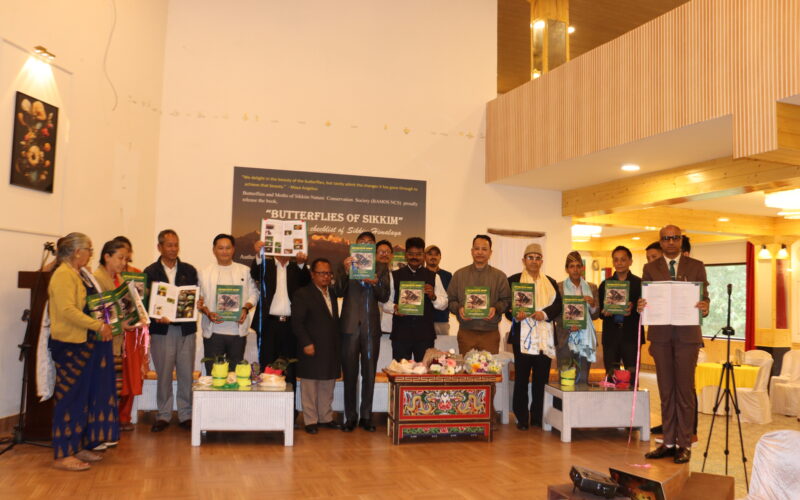 Book on Butterfly Diversity in Sikkim Himalayas Launched