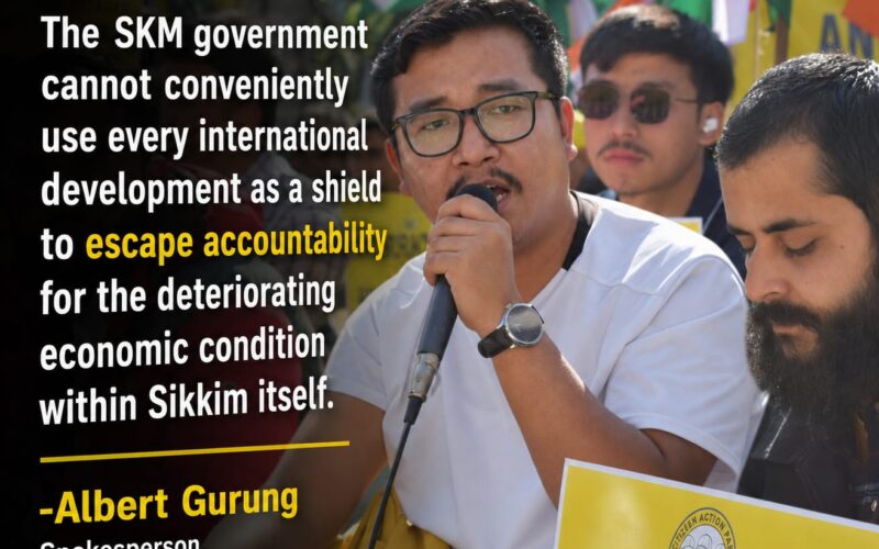 CAP Sikkim Slams SKM Government Over Austerity Measures