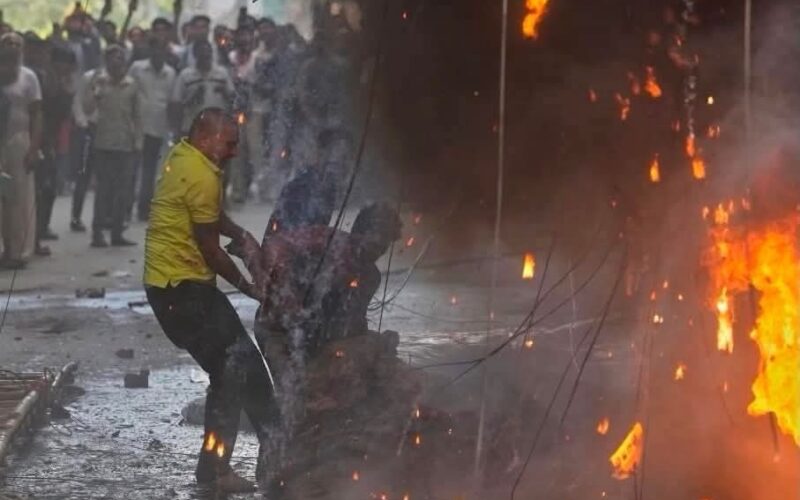 Massive Fire at Delhi Restaurant Claims Lives, Rescue Operations Continue